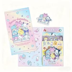 #6076  Hello Kitty & Friends - Sanrio Family Pack 8 Sheet Sticker Booklet